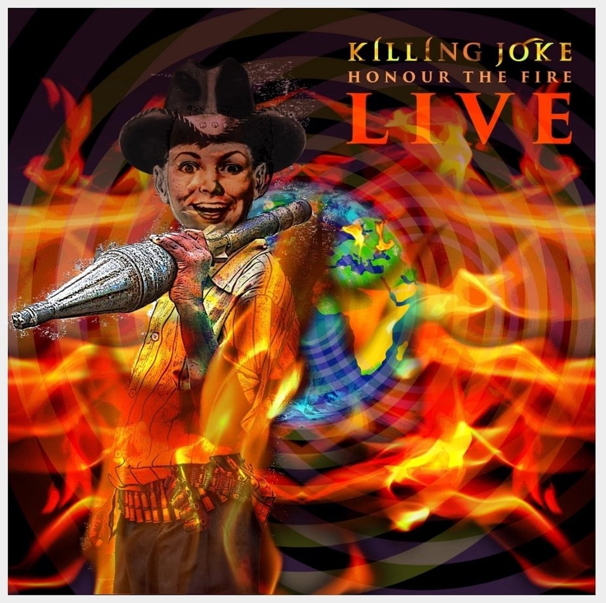 Killing Joke - Honour The Fire Live (3 LP) (Coloured Vinyl)