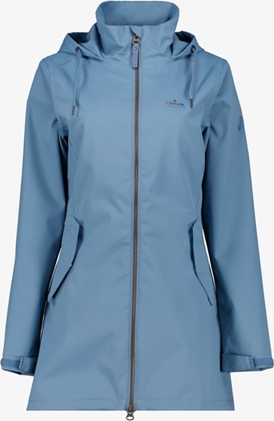 Kjelvik dames outdoor jas waterbestendig blauw - Maat 3XL
