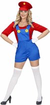 Super loodgieter pakje Mario vrouw - Maat M