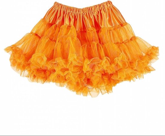 Fluff Tutu neon oranje