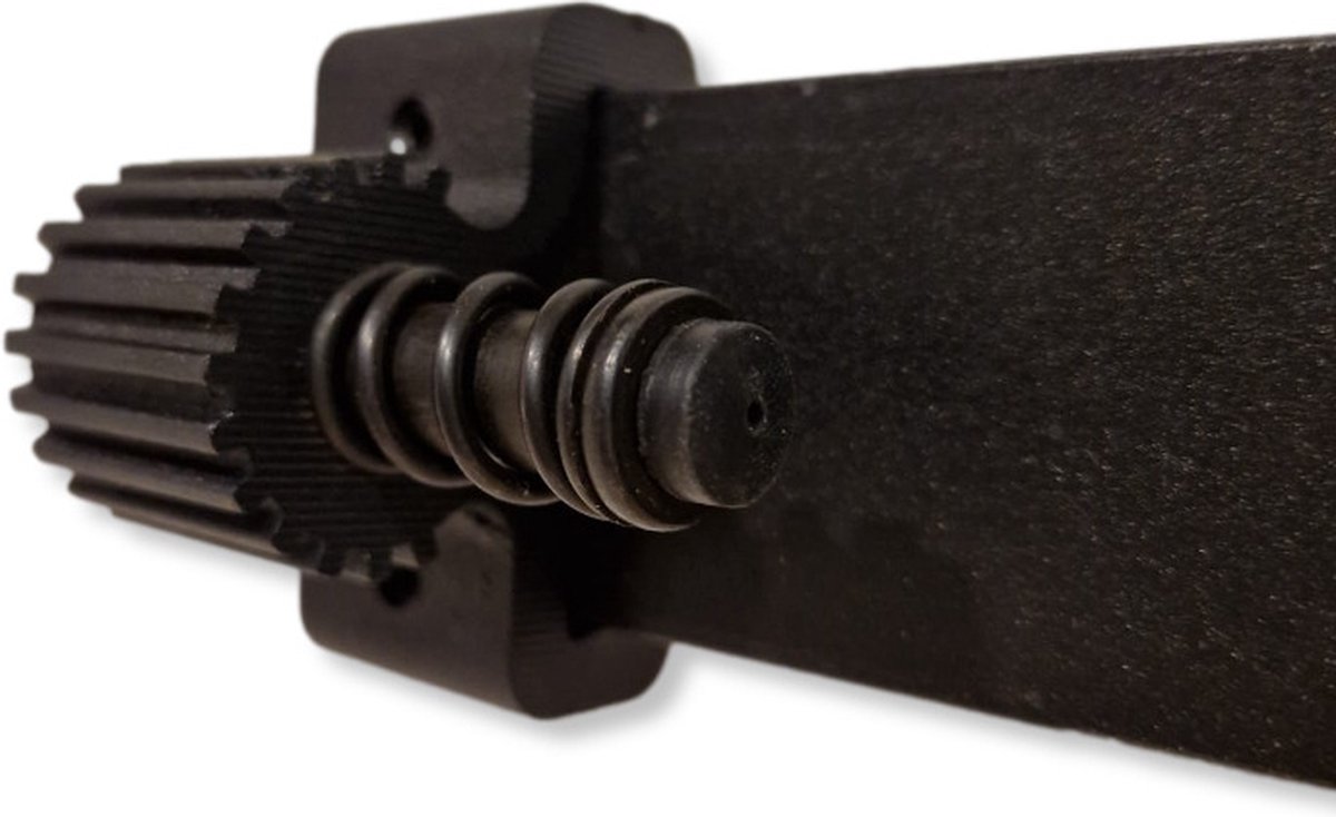 Deurstopper met veer - Schuifdeurbeslag