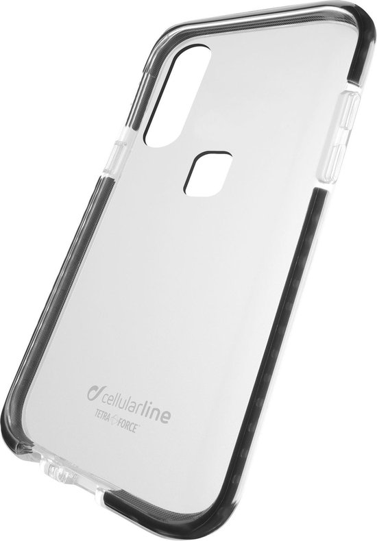 Cellularline Tetra Force Backcover Galaxy A40 Transparant
