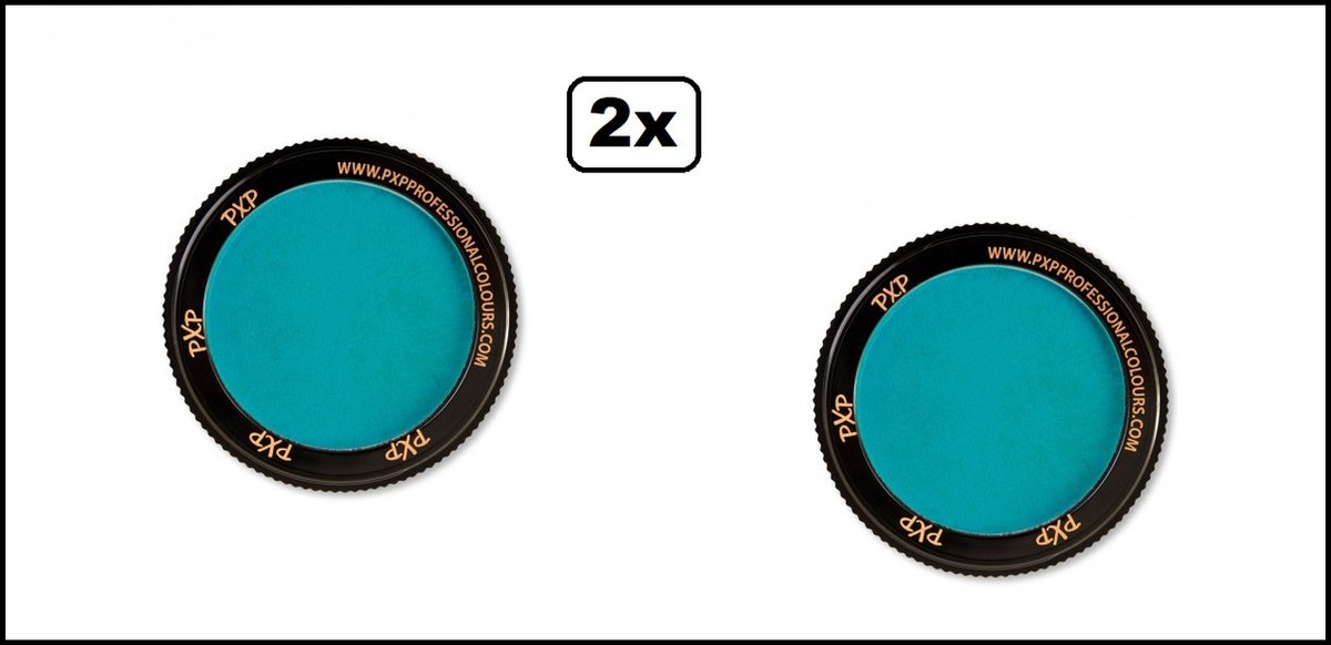 PXP Professional Colours 30 gram Sea Green - Carnaval Schmink Kleur Feest Thema Body Paint