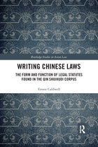 Routledge Studies in Asian Law- Writing Chinese Laws