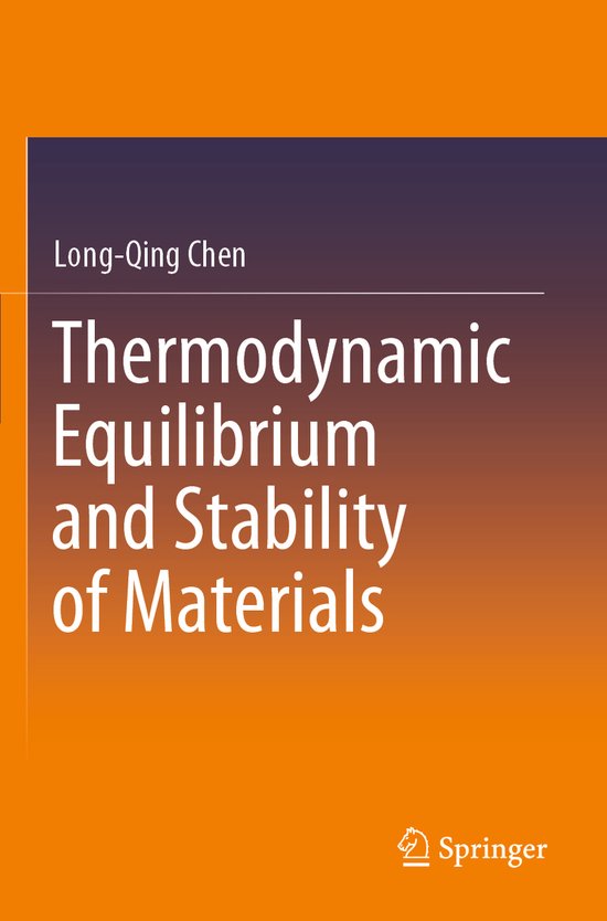 Thermodynamic Equilibrium and Stability of Materials - cover