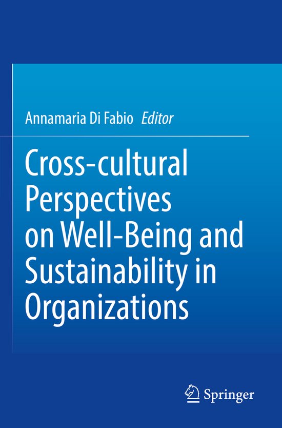 Cross-cultural Perspectives on Well-Being and Sustainability ... - cover