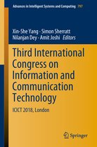 Advances in Intelligent Systems and Computing- Third International Congress on Information and Communication Technology