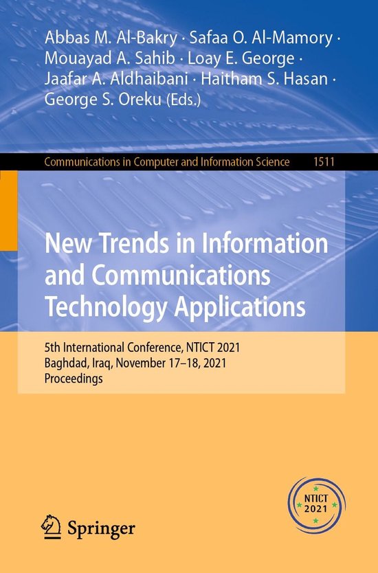 Springer Nature Proceedings Computer Science - New Trends in ... - cover