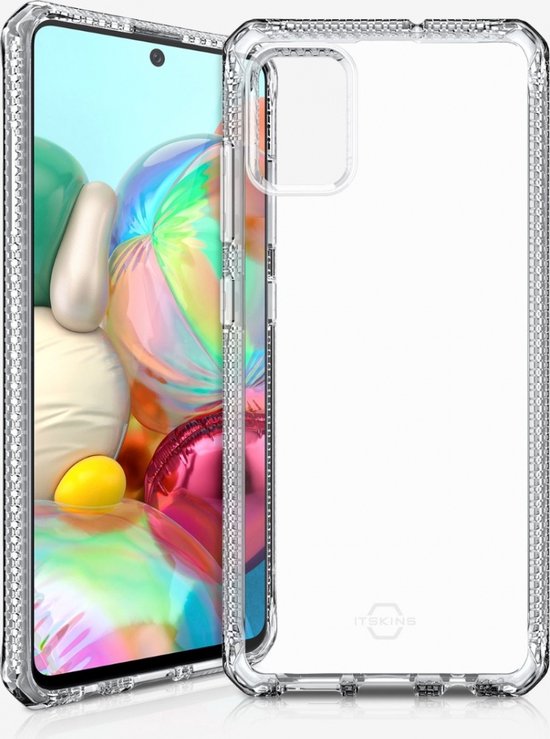 ITSkins Spectrum cover voor Samsung Galaxy A71 - Level 2 bescherming - Transparant