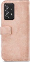 Mobilize Elite Gelly Telefoonhoesje geschikt voor Samsung Galaxy A52/A52 5G/A52s 5G Hoesje Bookcase - Soft Pink