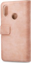 Mobilize Elite Gelly Wallet Telefoonhoesje geschikt voor Huawei Y7 (2019) Hoesje Bookcase - Roze