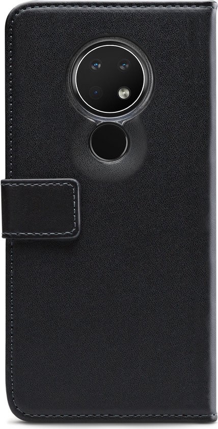 Mobilize Telefoonhoesje geschikt voor Nokia 6.2 Hoesje | Mobilize Classic Gelly Wallet Bookcase Portemonnee | Pasjeshouder voor 2 Pasjes | Telefoonhoesje voor Pinpas / OV Kaart / Rijbewijs - Zwart