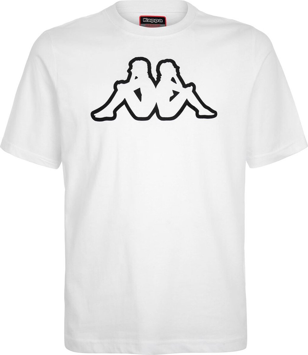 Kappa T-Shirt Logo Cromen Herenshirt Wit