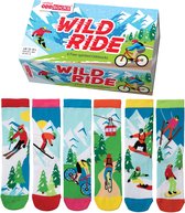 Oddsocks Wild Ride 6 Sokken Mismatched 30-38