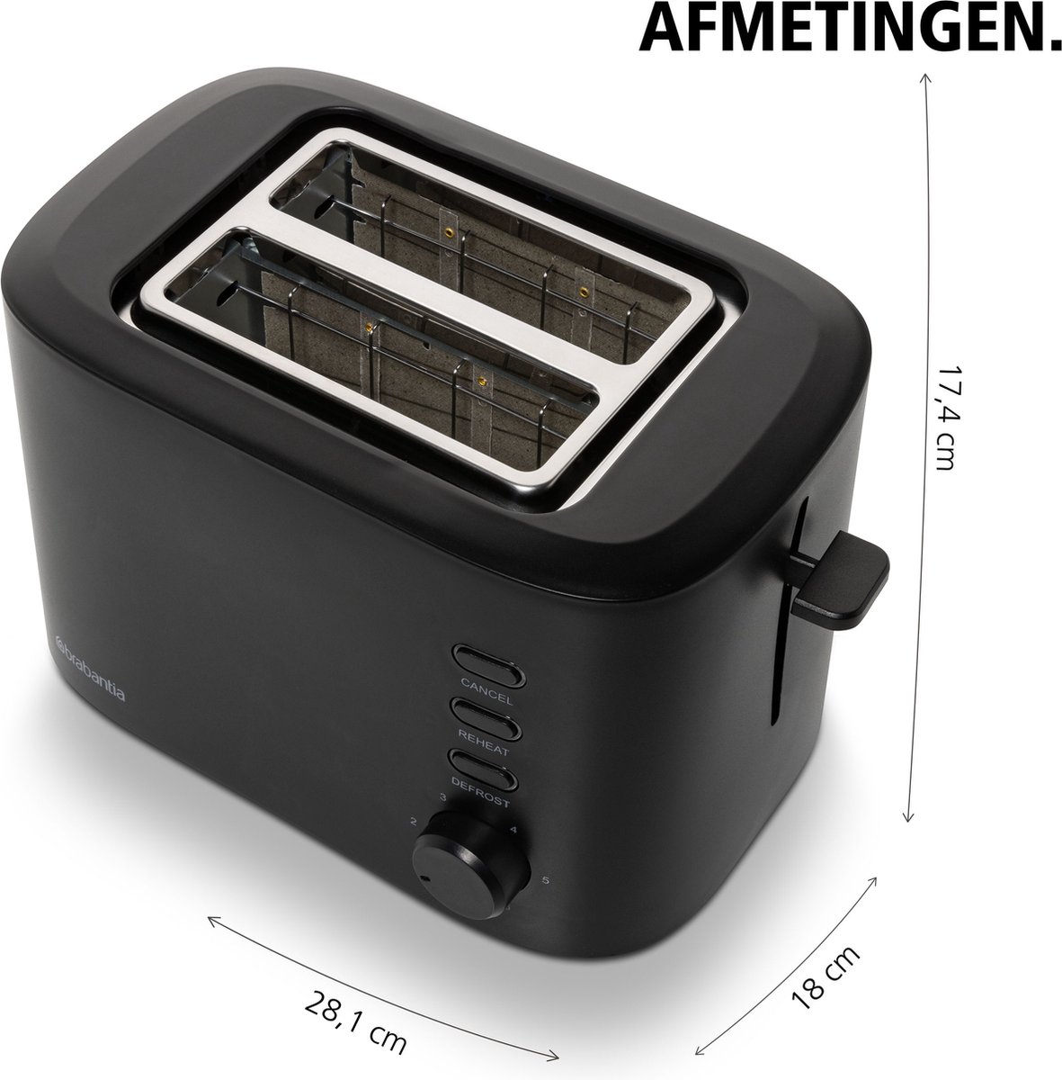 Brabantia Broodrooster - 980 Watt thumbnail 4