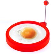 Ring d'oeufs - Ring de crêpes - Moule de cuisson en Siliconen - Moule d'oeufs au plat - Crêpière - Anneau de cuisson - Moule de cuisson de cuisine - LOUZIR