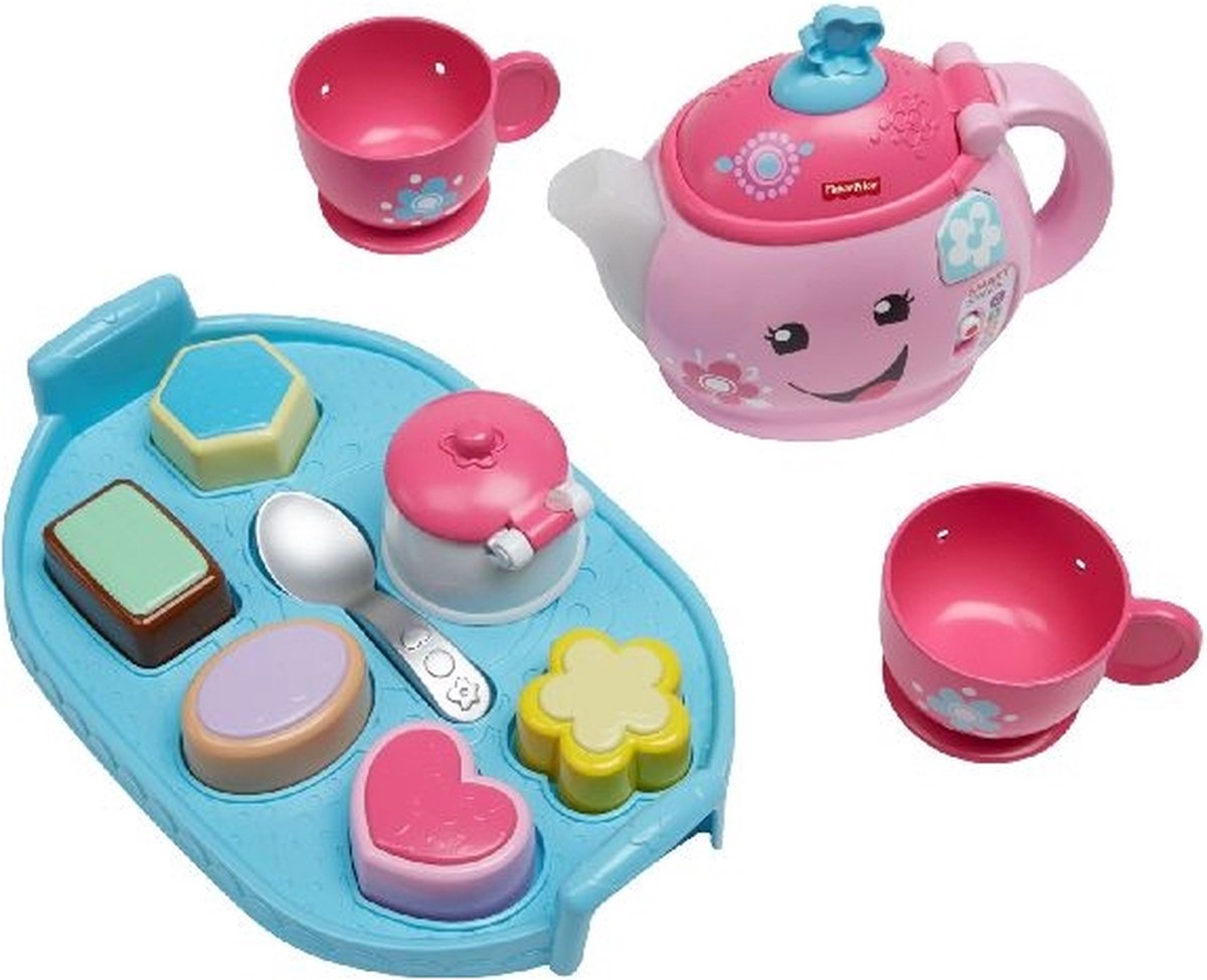 Fisher-Price Leerplezier Goede Manieren Theeservies - Speelgoedservies - Fisher-Price