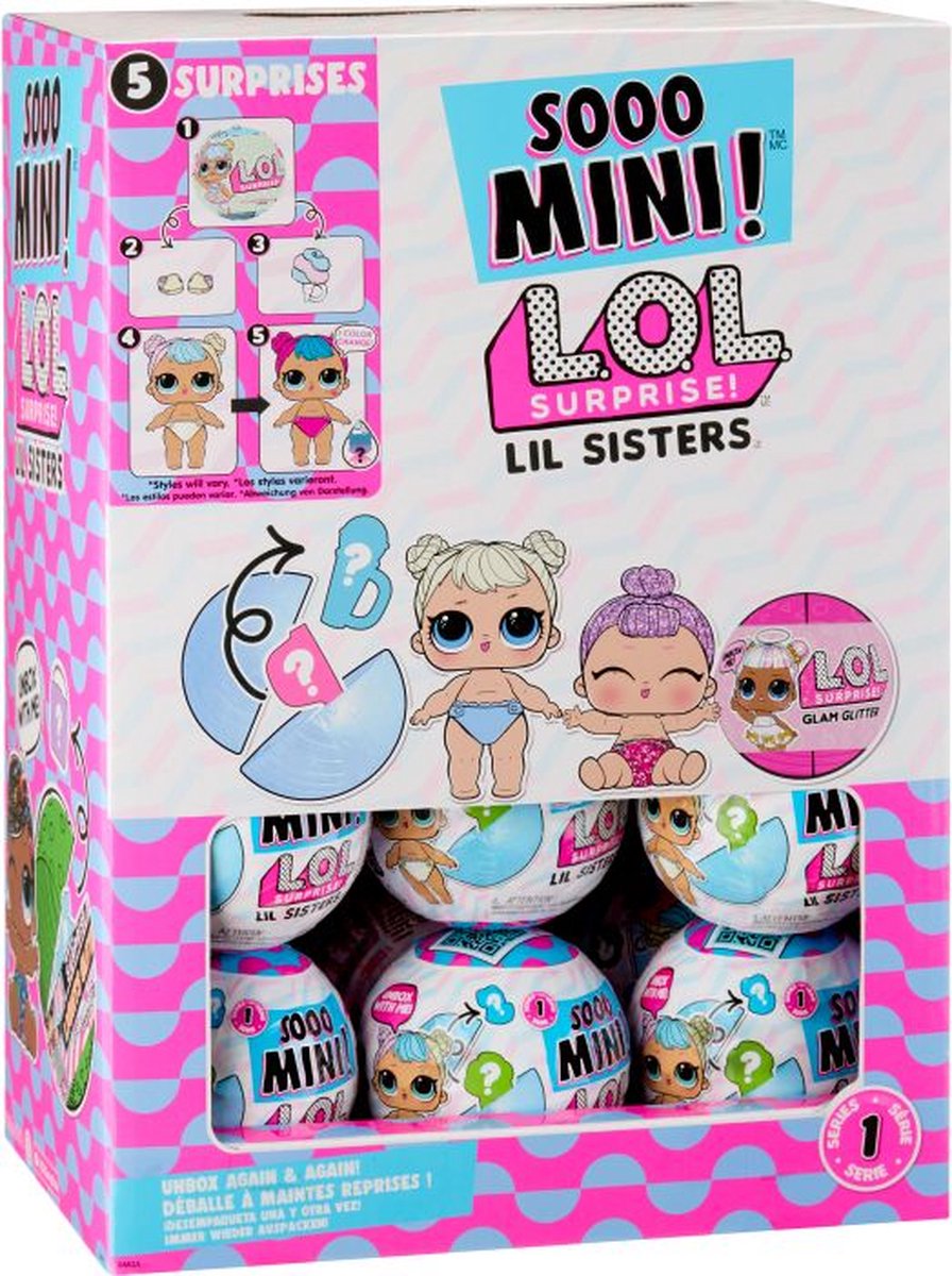 L.O.L. Surprise! - Lil Sisters: Sooo Mini! - Minipop — afbeelding 16
