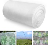 Tuinnet, insectenwerend net, groentennet, plantenbescherming, vruchten tegen insecten, vogelbescherming, fijne tuinnetten (3 x 10 m tuinnet; 60 mesh)