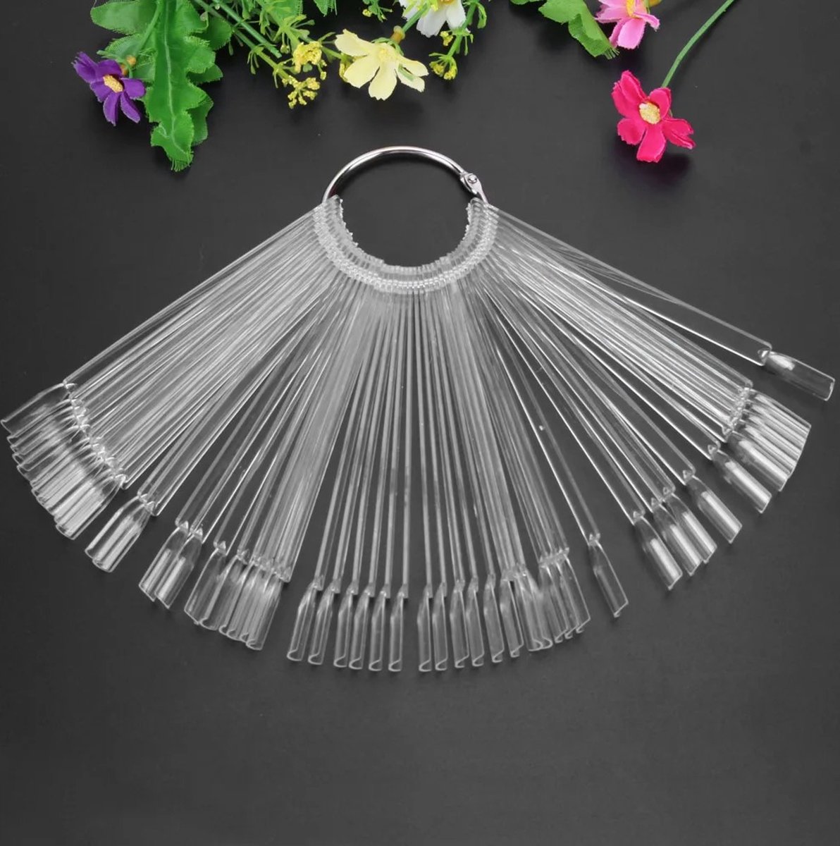 Goedkoopste Nagel Display - Nagel Waaier - Plastic Nagelwaaier - Nagellak Waaier - Nagelwaaier - Nail Art Display Set - LOUZIR