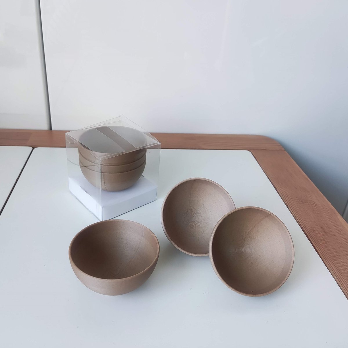 Set van 3 kommetjes rond, diameter 80mm