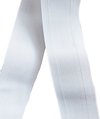 Elastiek Wit 4cm breed taille Band 1 meter plat wit voor broek naaien hobby fournituren bandelastiek accessoire kleding maken