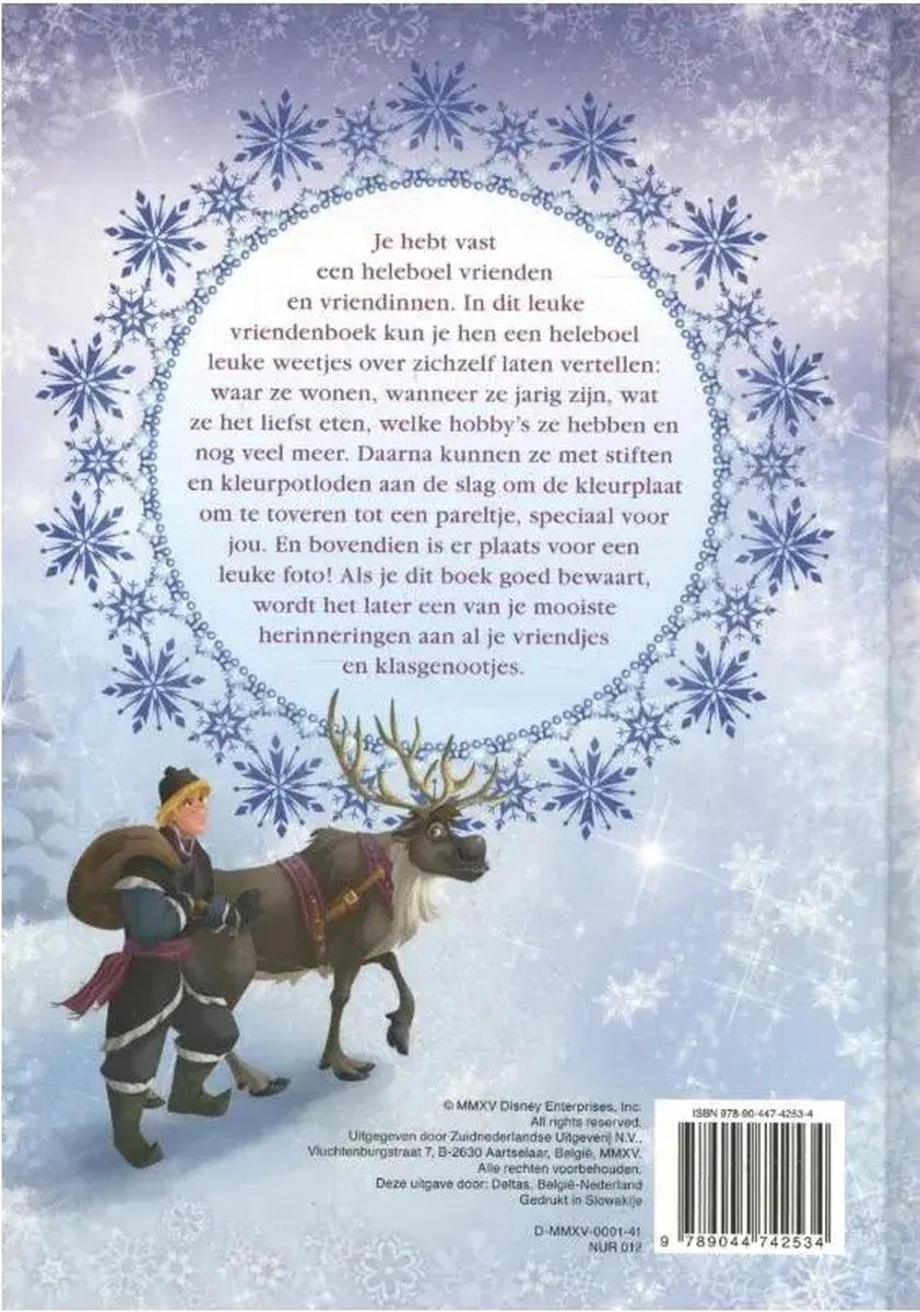 Disney Frozen - Vriendenboek — afbeelding 2