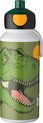 Mepal pop-up drinkfles Campus - 400 ml – Sluit goed af – Drinkbeker voor kinderen – Dino