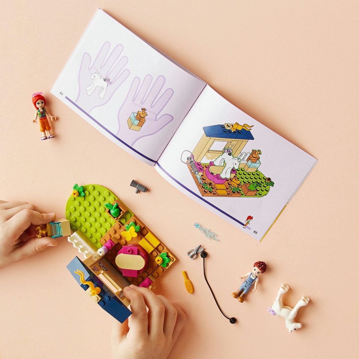 LEGO Friends Ponywasstal - 41696 — afbeelding 6