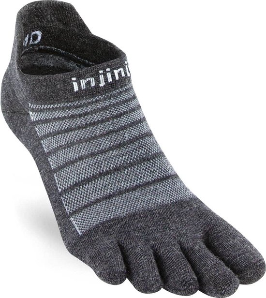 Injinji Run/LW/NS/ Wool/ SLA - Chaussettes orteils - Unisexe - ardoise