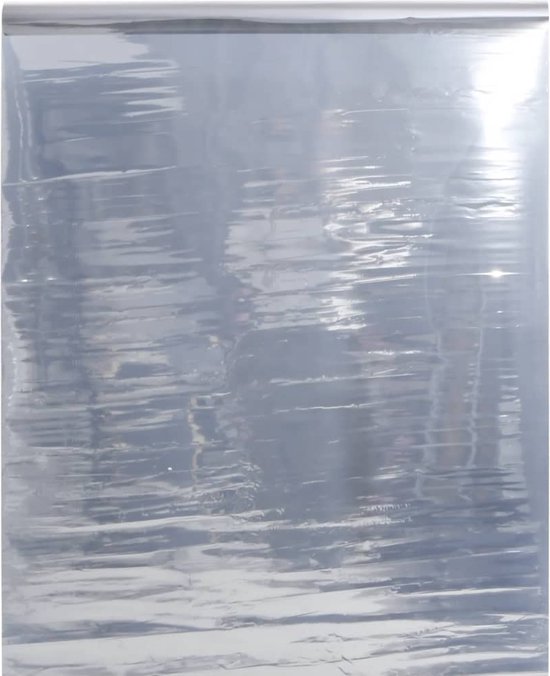 vidaXL-Zonnefolie-statisch-reflecterend-45x500-cm-PVC-zilverkleurig