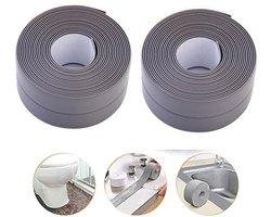 Bad afdichtstrip tape - pvc - waterdichte - afdichtingstape - Strip afdichtmassa - voor keuken - Badkamer douche wastafel - badkamer - douche - toilet