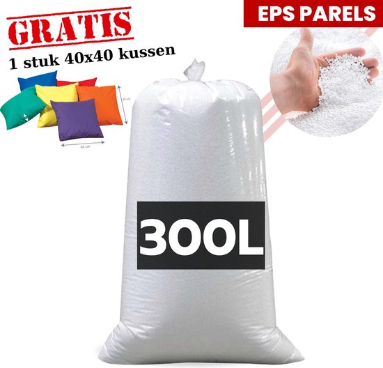 HDI Originele Duitse merken EPS parels/piepschuimkorrels premium kwaliteit, bij uitstek geschikt voor zeer hoogwaardige zitzakken (400 liter