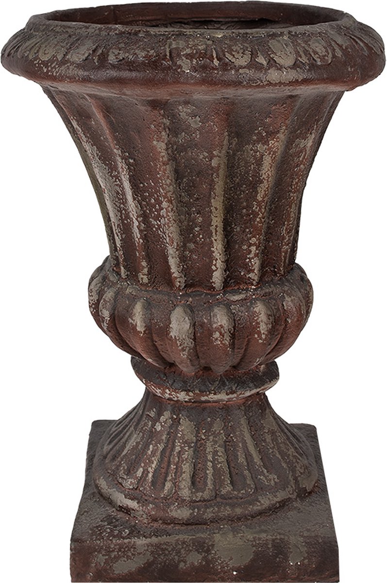 Clayre & Eef Bloempot 40x40x52 cm Bruin Magnesium (MGO)