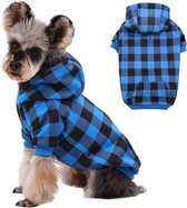Manteau classique pour chien avec chapeau, coupe-vent, pour chiens de petite et moyenne taille, taille M