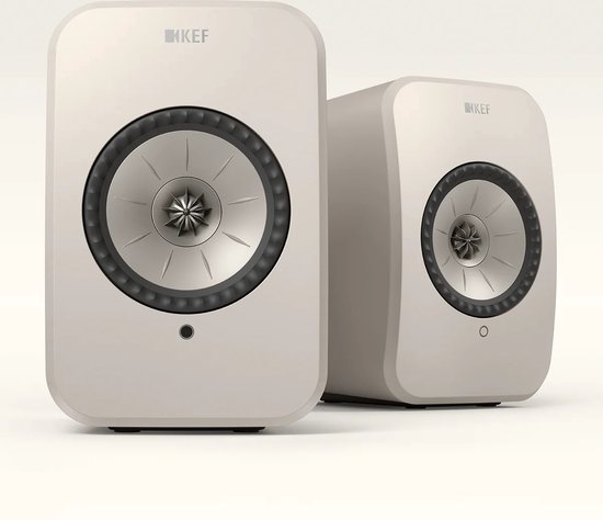 KEF LSX II LT Draadloze HiFi-luidsprekers - Stone White van KEF — afbeelding 4