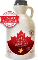 Biologische Maple Syrup - ahorn / esdoorn siroop , Canada Grade A, zeer donker, sterk 500ml SINGLE SOURCE