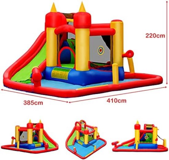 Springkasteel - Springkasteel met blower - Springkasteel voor kinderen ...