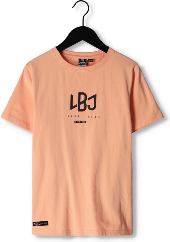 Indian Blue Jeans T-shirt Ibj Backprint Polo's & T-shirts Jongens - Polo shirt - Oranje - Maat 110