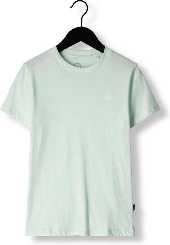 Kronstadt Timmi Kids Organic/recycled T-shirt Polo's & T-shirts Jongens - Polo shirt - Blauw - Maat 158/164