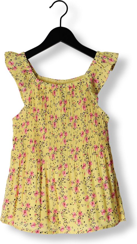 Nono Tommy Sleeveless Wide Fitted Top T-shirts & T-shirts Filles - Chemise - Jaune - Taille 110