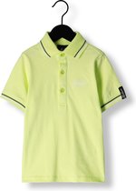 Malelions Polo Polo's & T-shirts Jongens - Polo shirt - Geel - Maat 116
