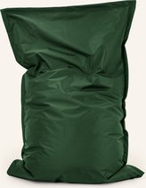 Drop & Sit - zitzak/zitkussen - robuust nylon - groen - 100 X 150 cm - voor binnen en buiten - verkrijgbaar in verschillende kleuren