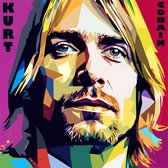 kurt cobain poster| posters kurt cobain | 50 x 50 cm | pop art streetart | WALWALLS.STORE