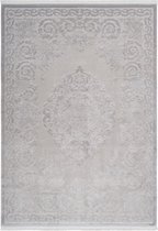 Lalee Vendome | Modern Vloerkleed Laagpolig | Silver | Tapijt | Karpet | Nieuwe Collectie 2024 | Hoogwaardige Kwaliteit | 80x300 cm