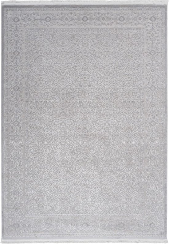 Lalee Vendome | Modern Vloerkleed Laagpolig | Silver | Tapijt | Karpet | Nieuwe Collectie 2024 | Hoogwaardige Kwaliteit | 160x230 cm