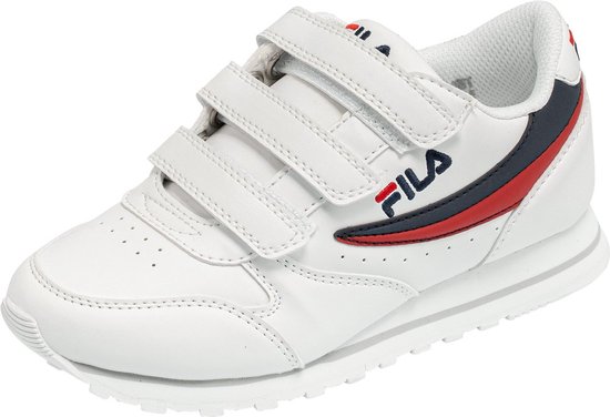 Fila Retro Running Sneaker Orbit Fastener Low Kids White / Dress