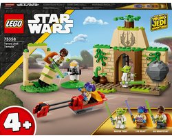 LEGO Star Wars Tenoo Jedi tempel Set met Yoda Figuur - 75358
