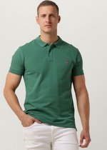 Paul Smith Mens Slim Fit Ss Polo Shirt Zebra Polo's & T-shirts Heren - Polo shirt - Groen - Maat XXL