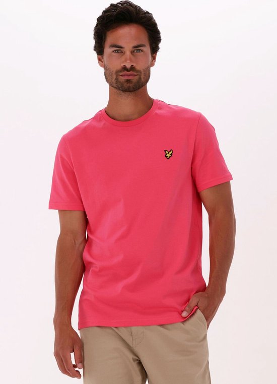 Lyle & Scott T-shirt uni Polos & T-shirts Homme - Polo - Rose - Taille XS